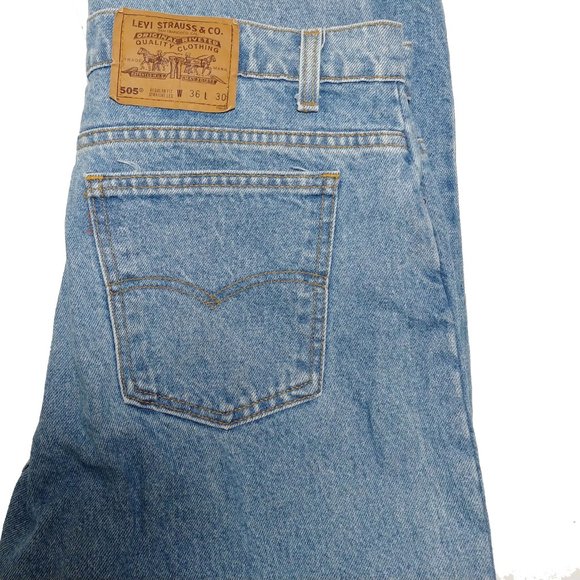 Vintage Levi's 501 Jeans Made In USA Orange Tab - Picture 5 of 8